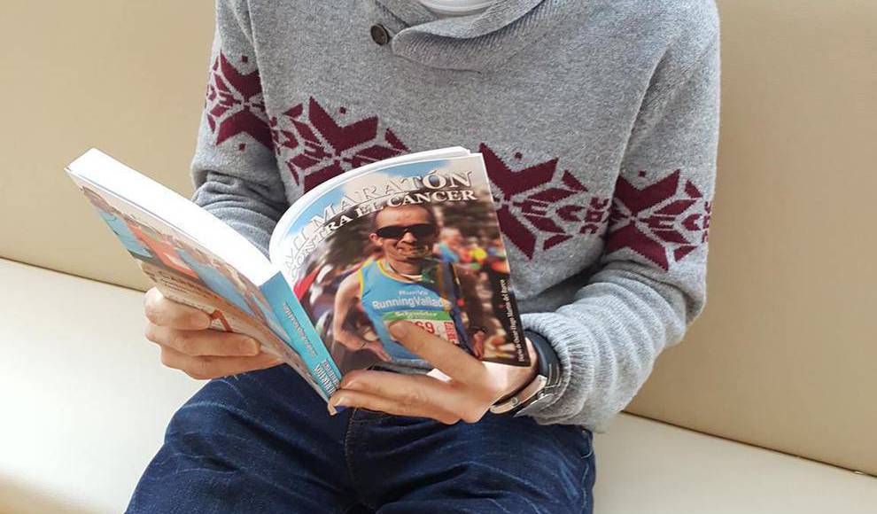 Óscar Hugo presenta el miércoles 7 el libro “Mi maratón contra el cáncer”