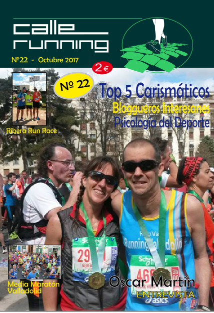 Portada revista Calle Running.Entrevista